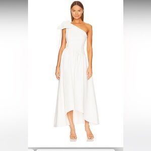 Elliatt ivory dress worn once, dry cleaned. Like new